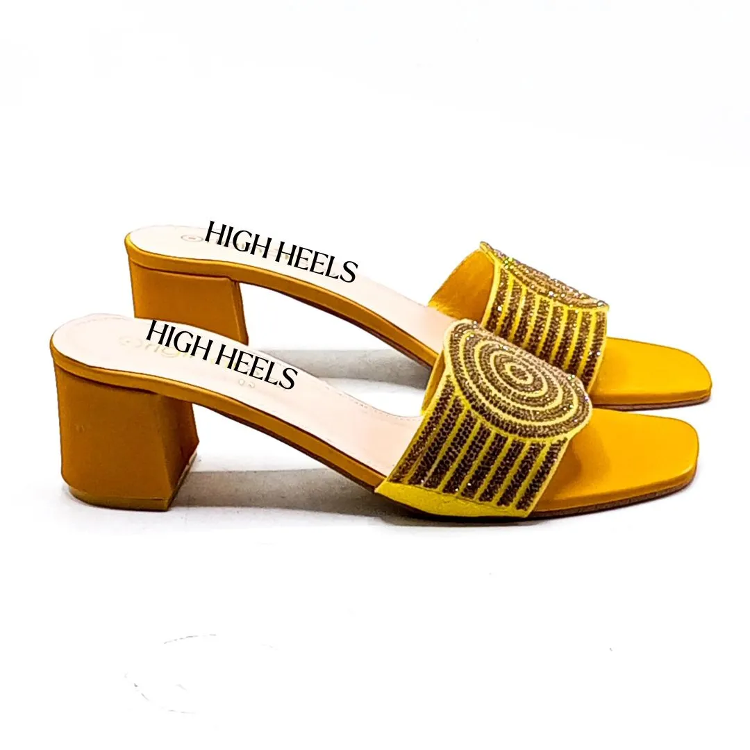 Fancy Heel Gold