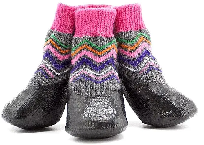 Fashion Anti-Slip Outdoor Waterproof Pet Dog Socks Dog Boots