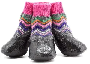 Fashion Anti-Slip Outdoor Waterproof Pet Dog Socks Dog Boots