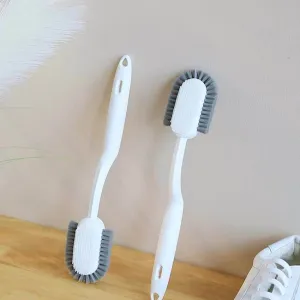 FaSoLa Multi-Functional Shoe Brush - White, 28.3*5.6cm