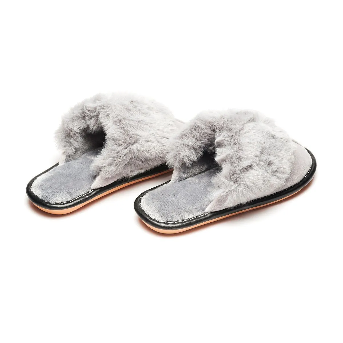 Faux Fur Fluffy Soft Winter Slippers