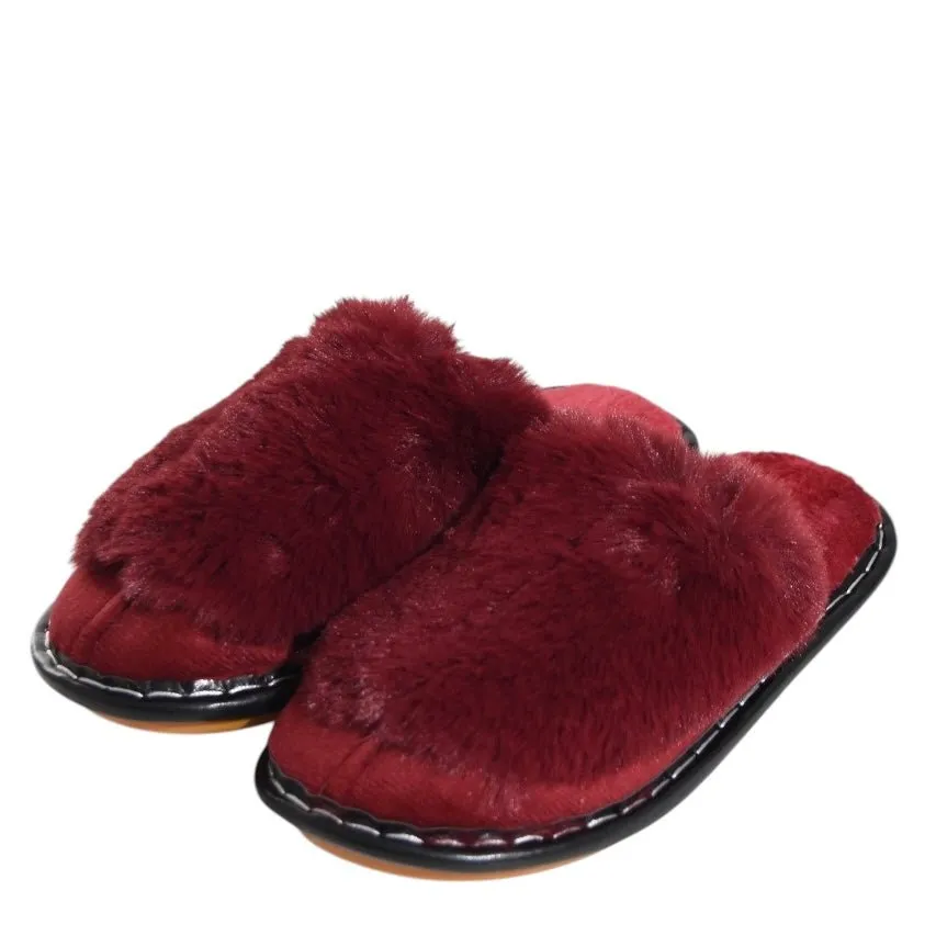Faux Fur Fluffy Soft Winter Slippers
