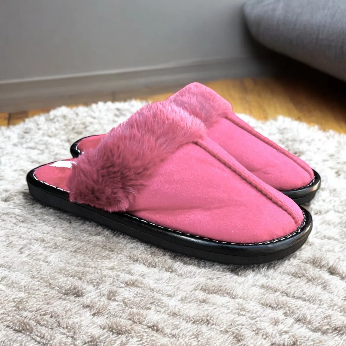 Faux Fur Soft Winter Slippers