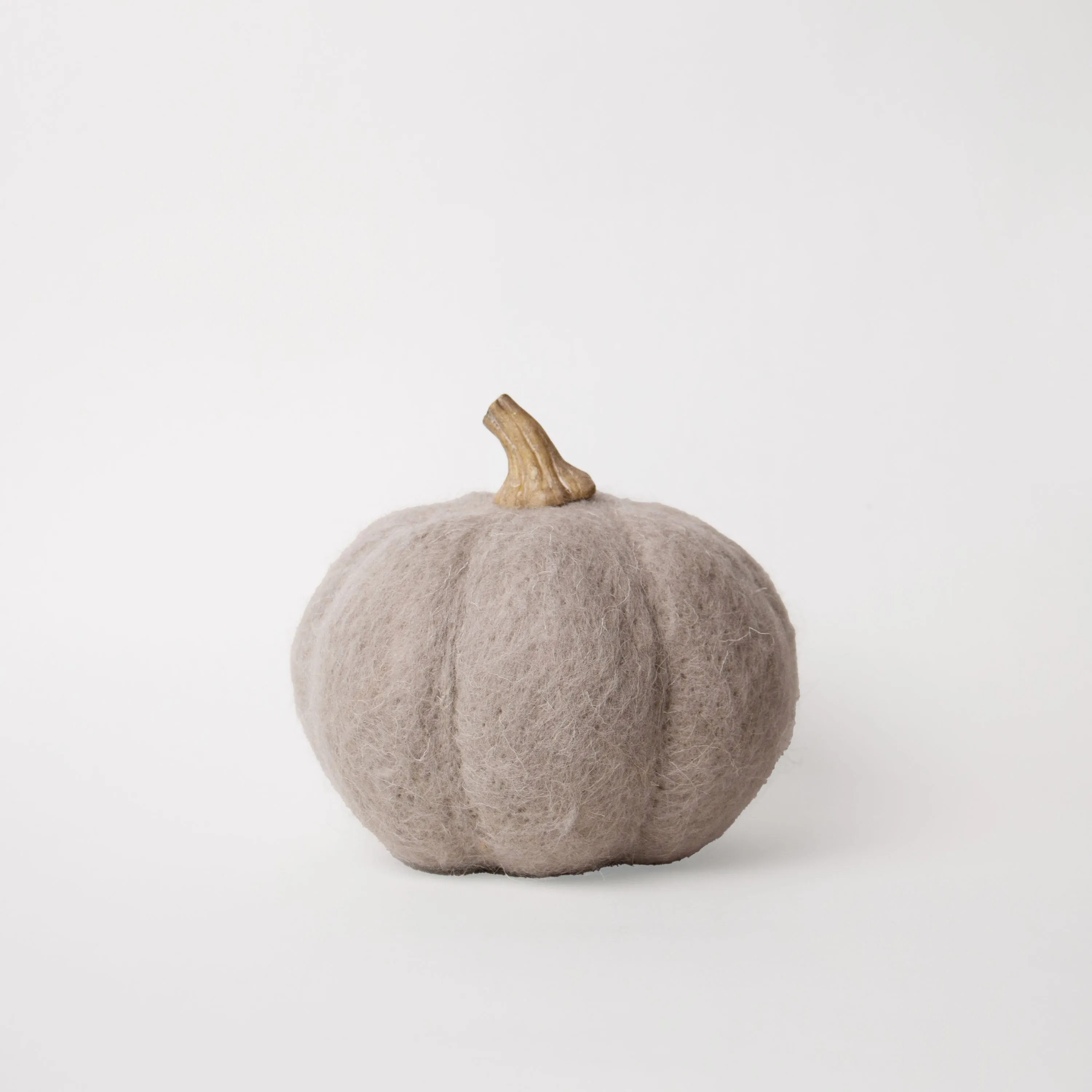 Felt Pumpkin | Grey