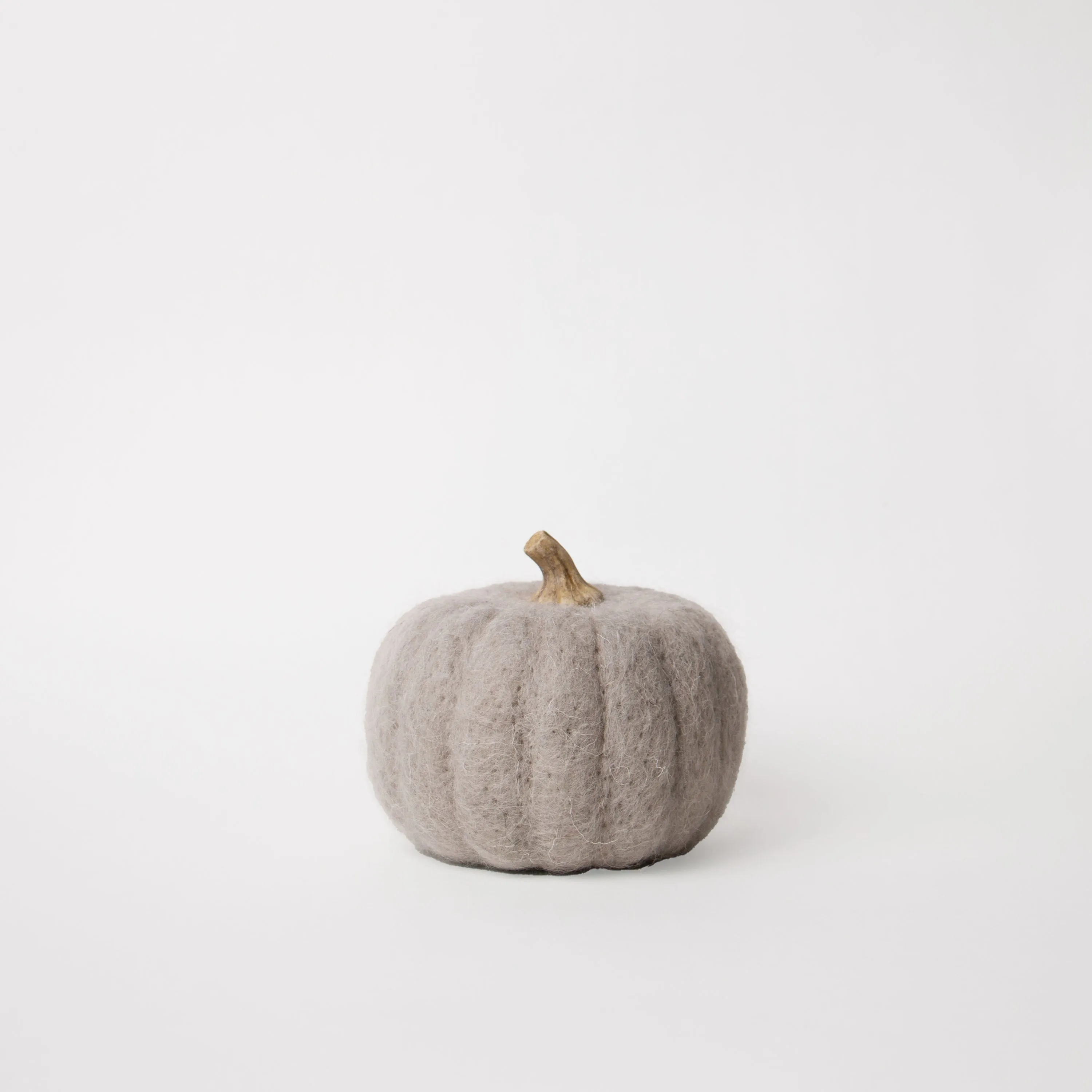 Felt Pumpkin | Grey