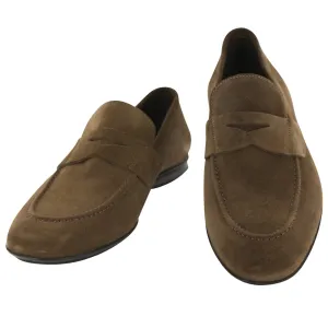 Fiori Di Lusso Brown Penny Loafers