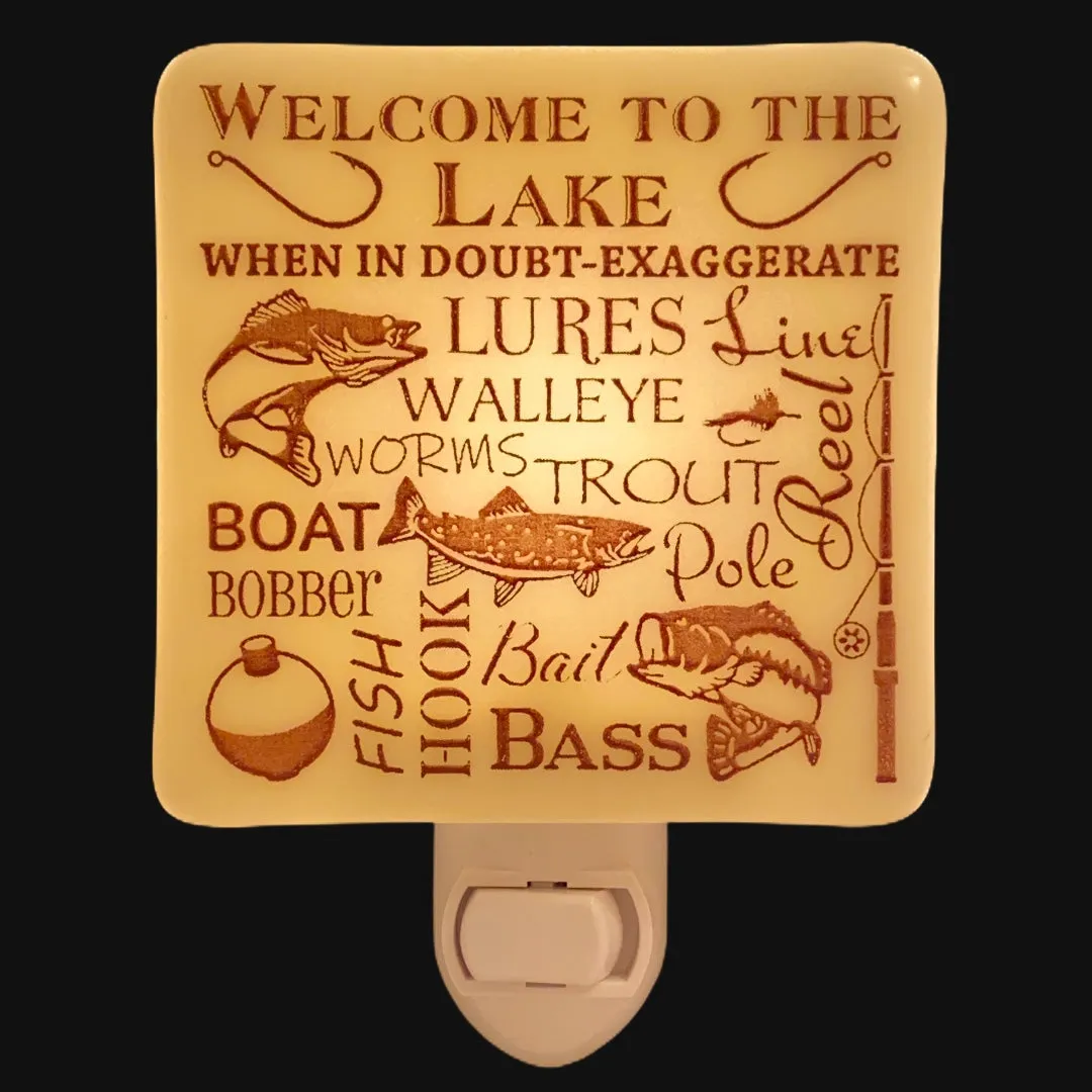 Fishing Themed Night Light