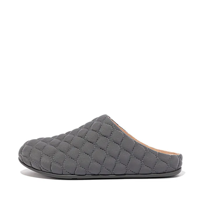 FitFlop Chrissie Padded Slippers - Pewter Grey