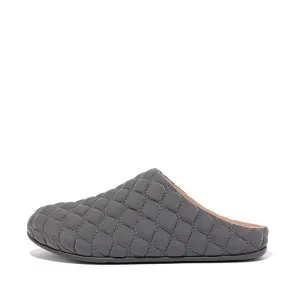 FitFlop Chrissie Padded Slippers - Pewter Grey