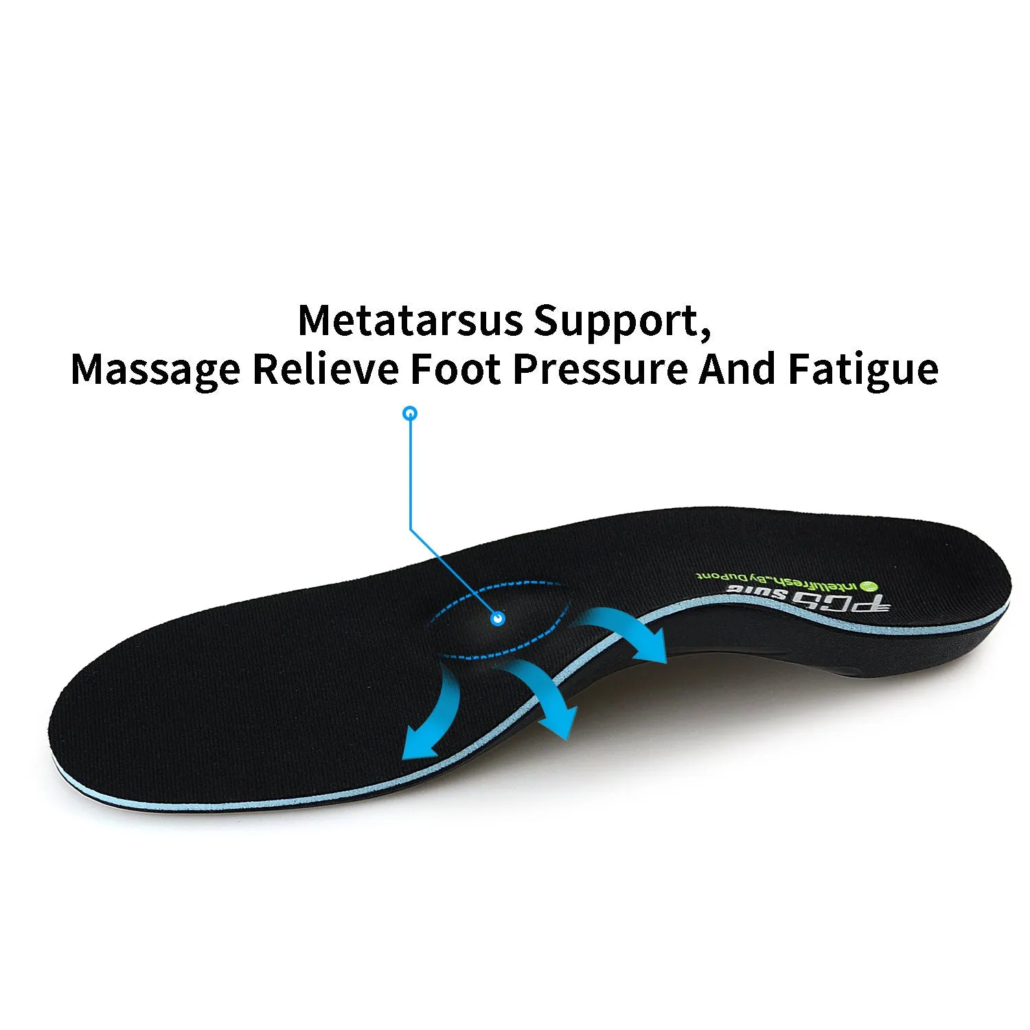 Flat Foot Orthopedic Insoles For Feet Arch Support