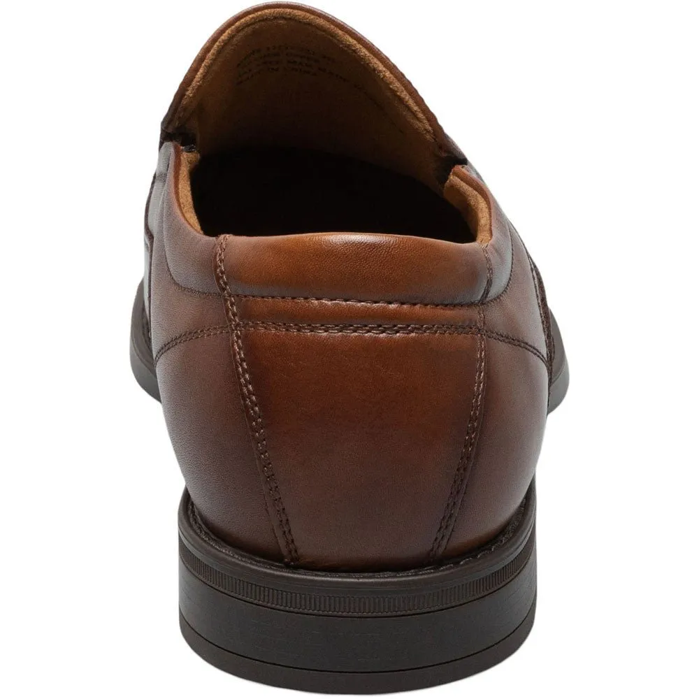 Florsheim Midtown Moc Toe Slip-On Cognac Men's Dress Shoes