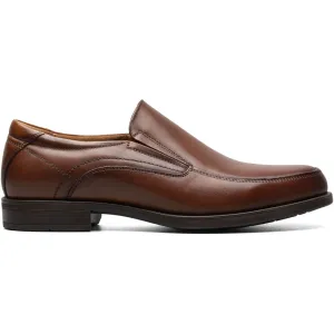 Florsheim Midtown Moc Toe Slip-On Cognac Men's Dress Shoes