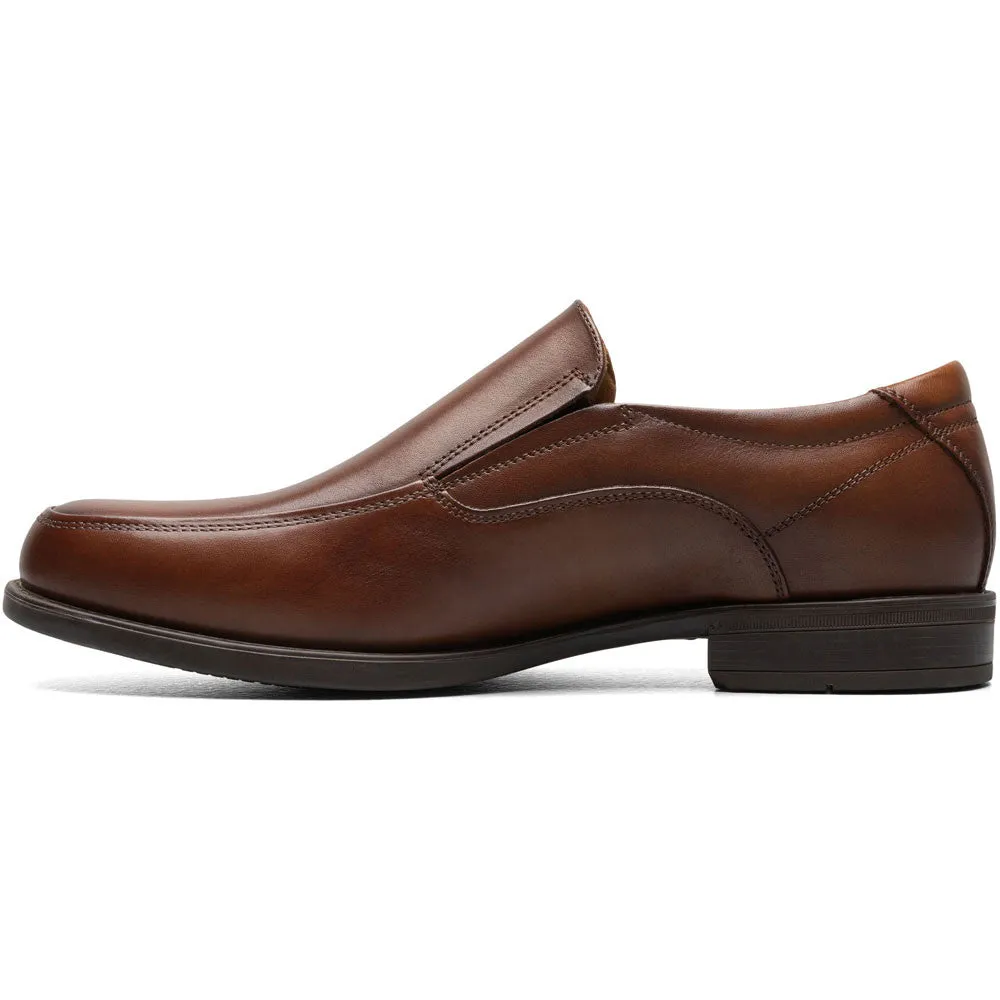 Florsheim Midtown Moc Toe Slip-On Cognac Men's Dress Shoes