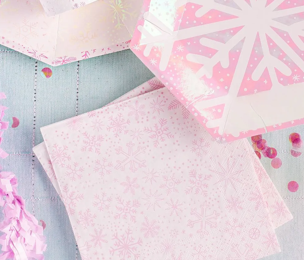 Frosted Large Napkins
