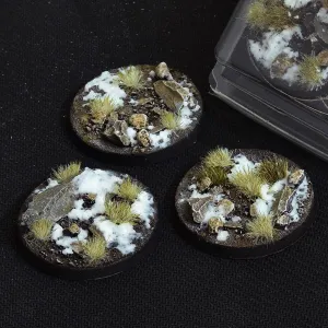 Gamers Grass - Winter Bases, Round 50mm (x3)