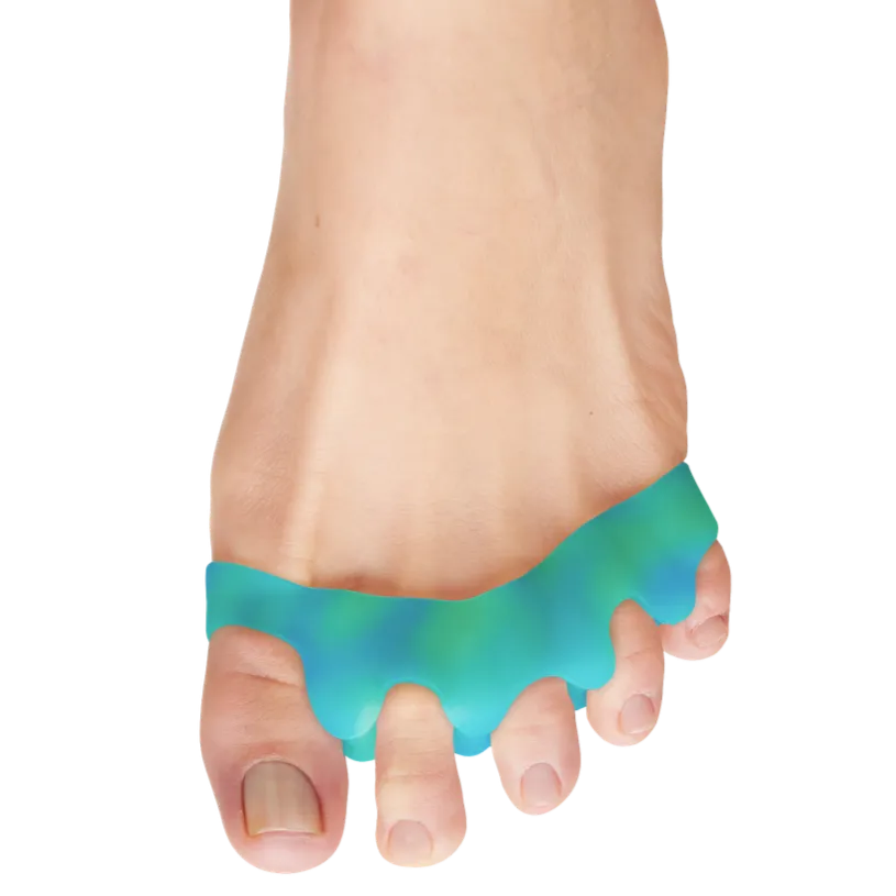 Gel Spacers for Correct Toe Alignment