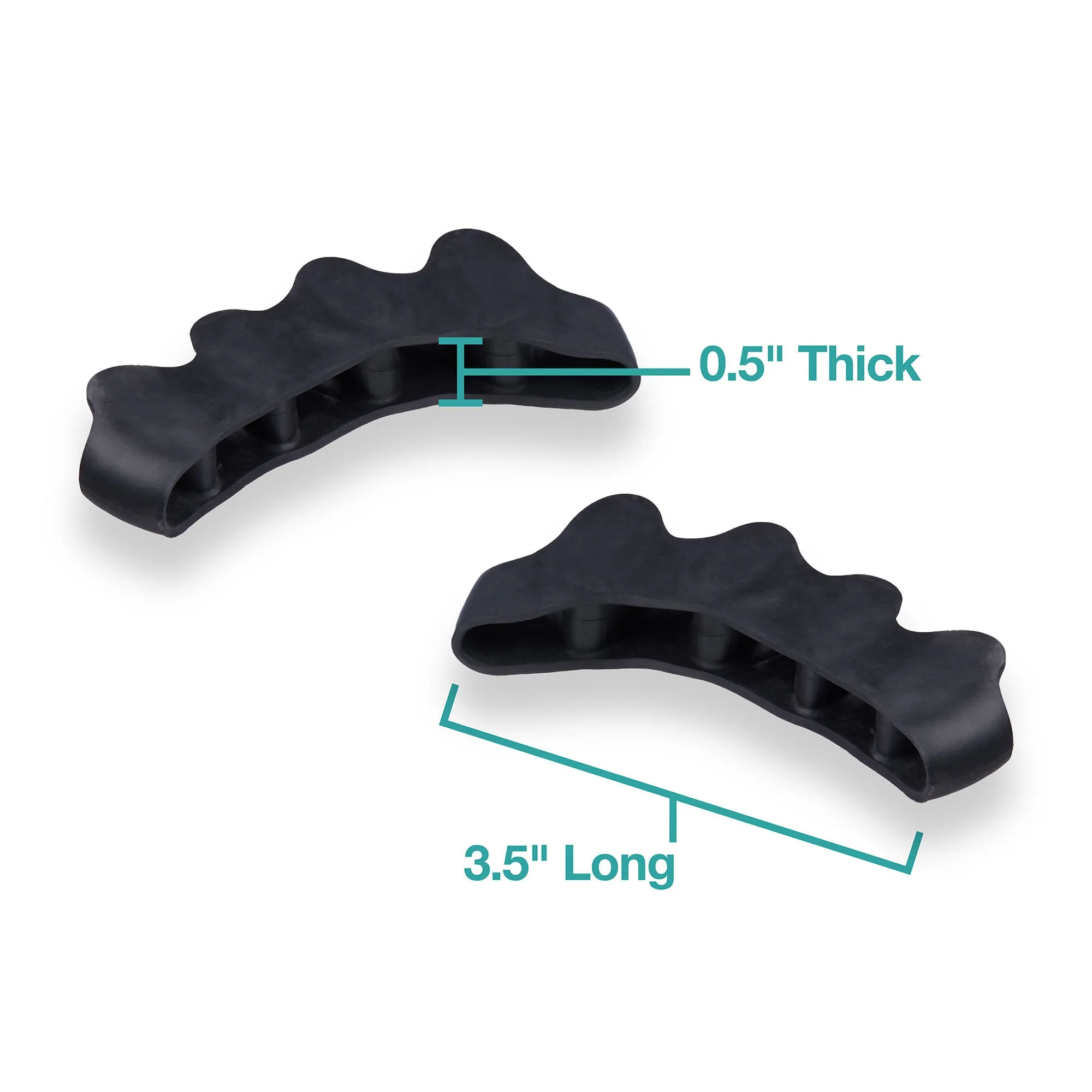 Gel Spacers for Correct Toe Alignment