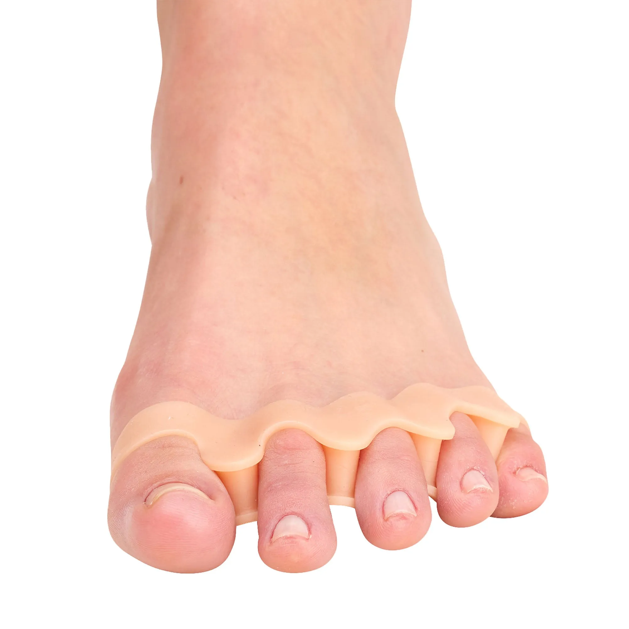 Gel Spacers for Correct Toe Alignment