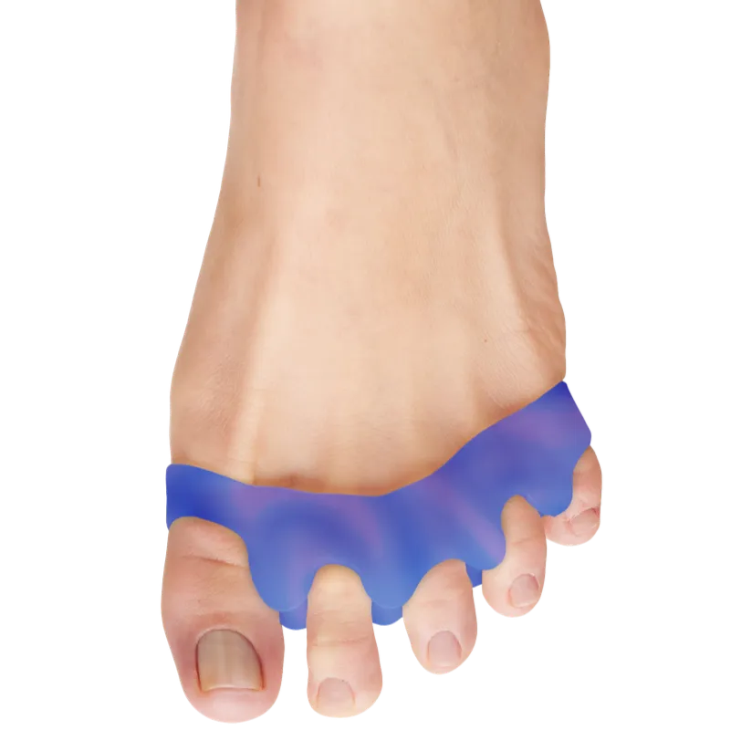 Gel Spacers for Correct Toe Alignment