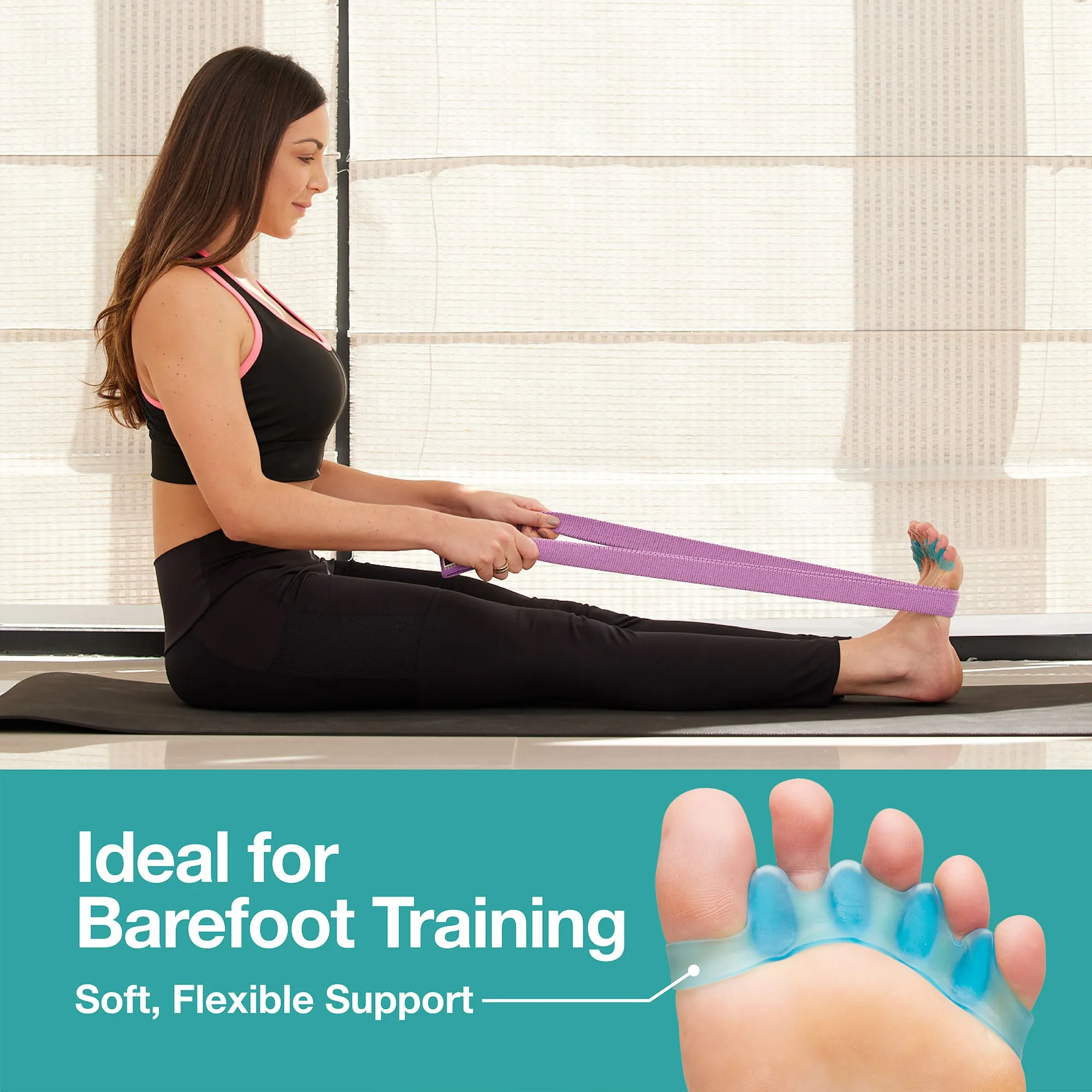 Gel Spacers for Correct Toe Alignment