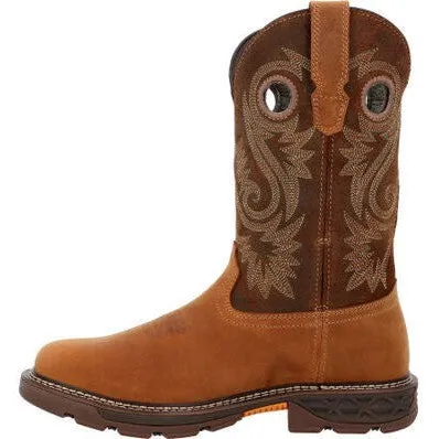 Georgia Men's Carbo-Tec FLX 11" Alloy Toe Waterproof Work Boot- Brown- GB00621