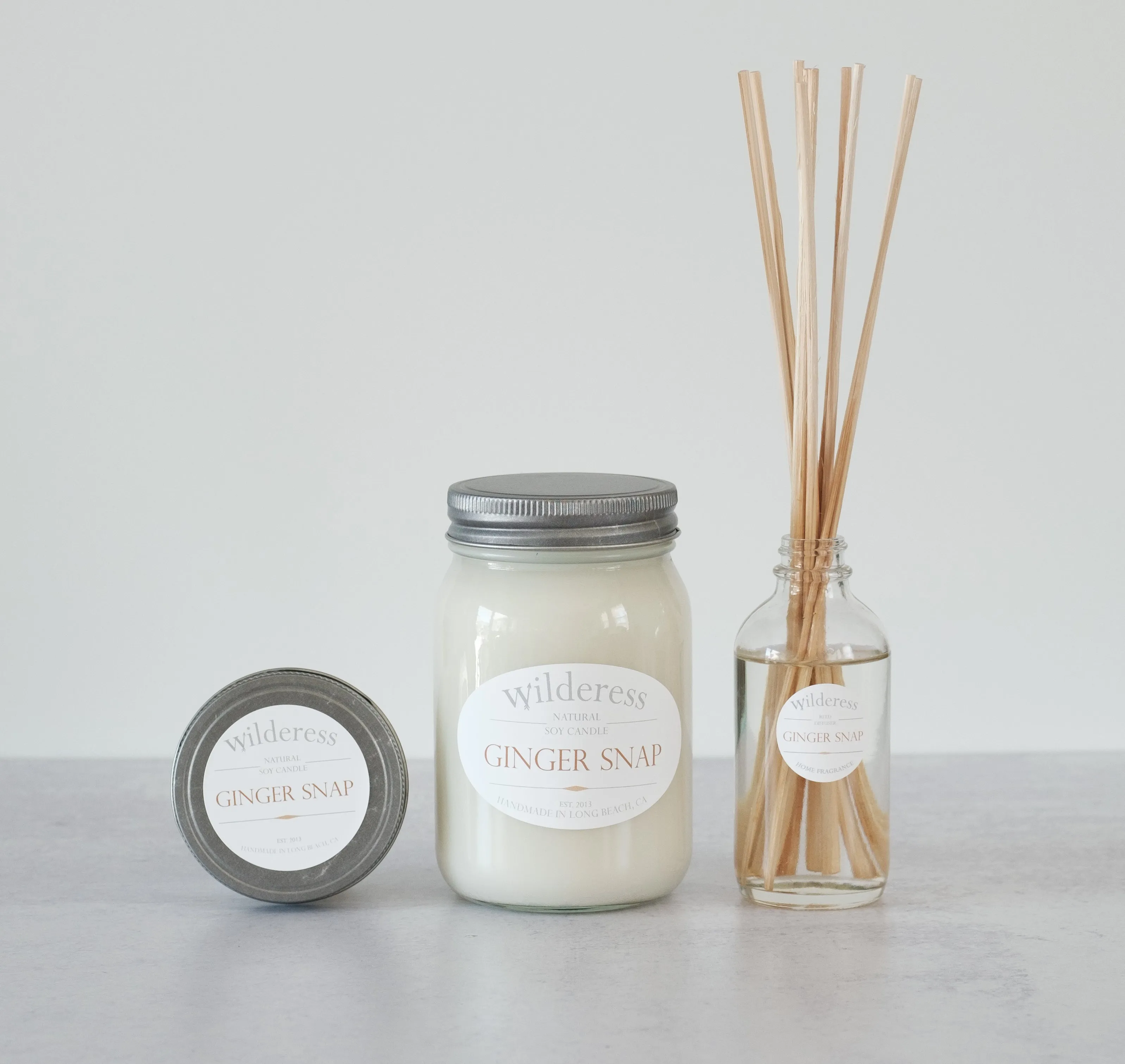 Ginger Snap Soy Candle