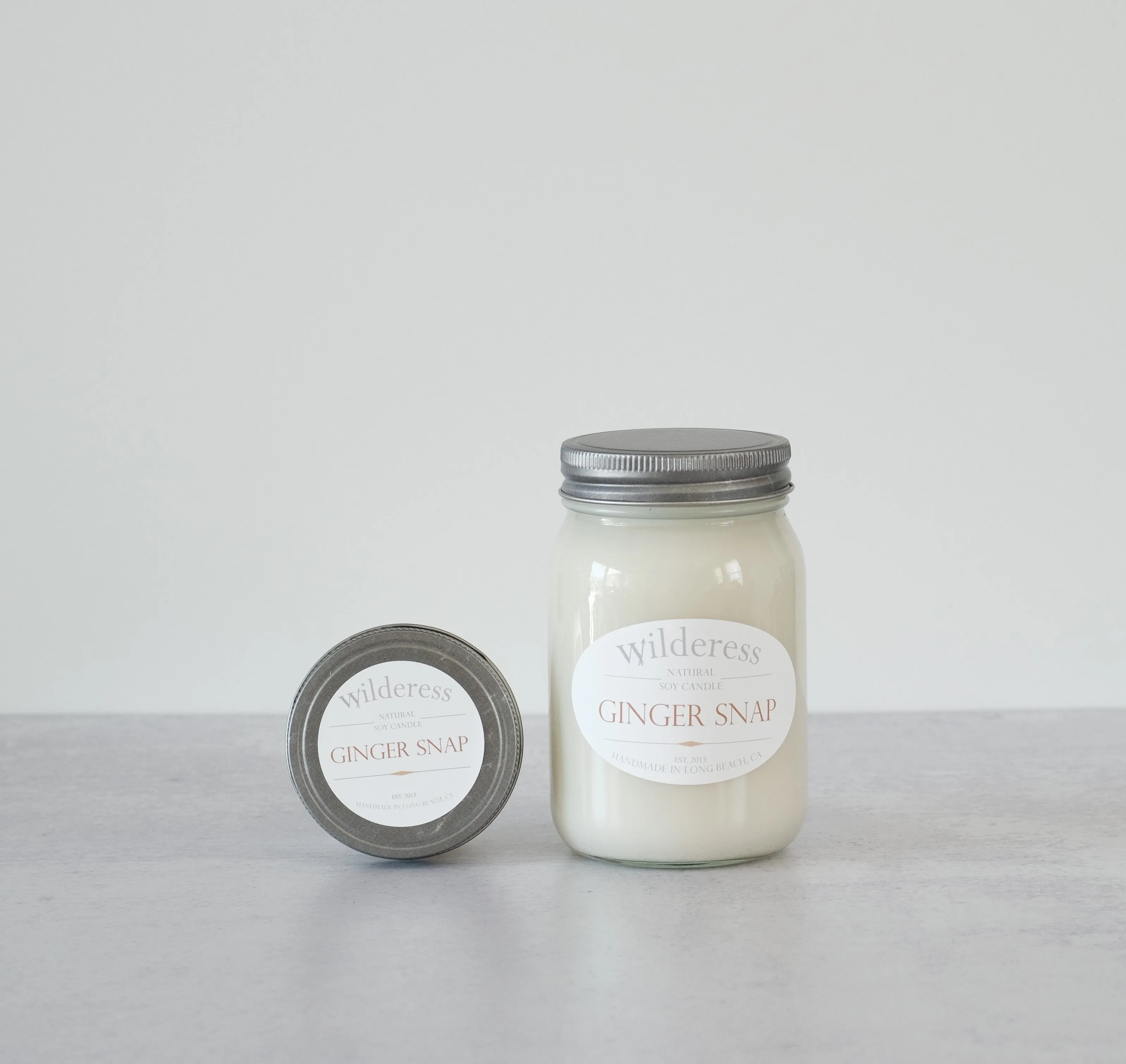 Ginger Snap Soy Candle