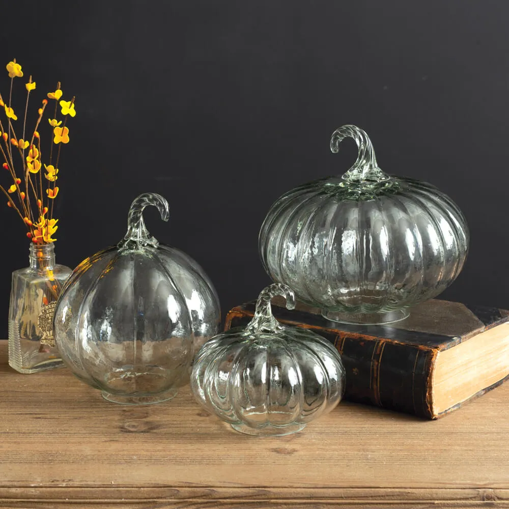 Glass Pumpkins