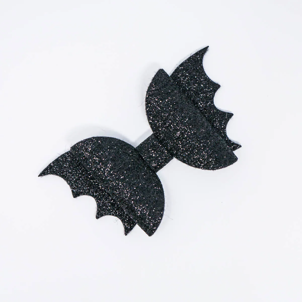 Glitter Felt Bat Bow