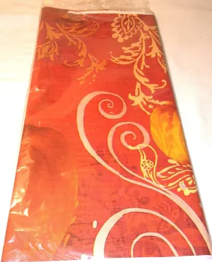 GOLDEN HARVEST PLASTIC TABLECLOTH