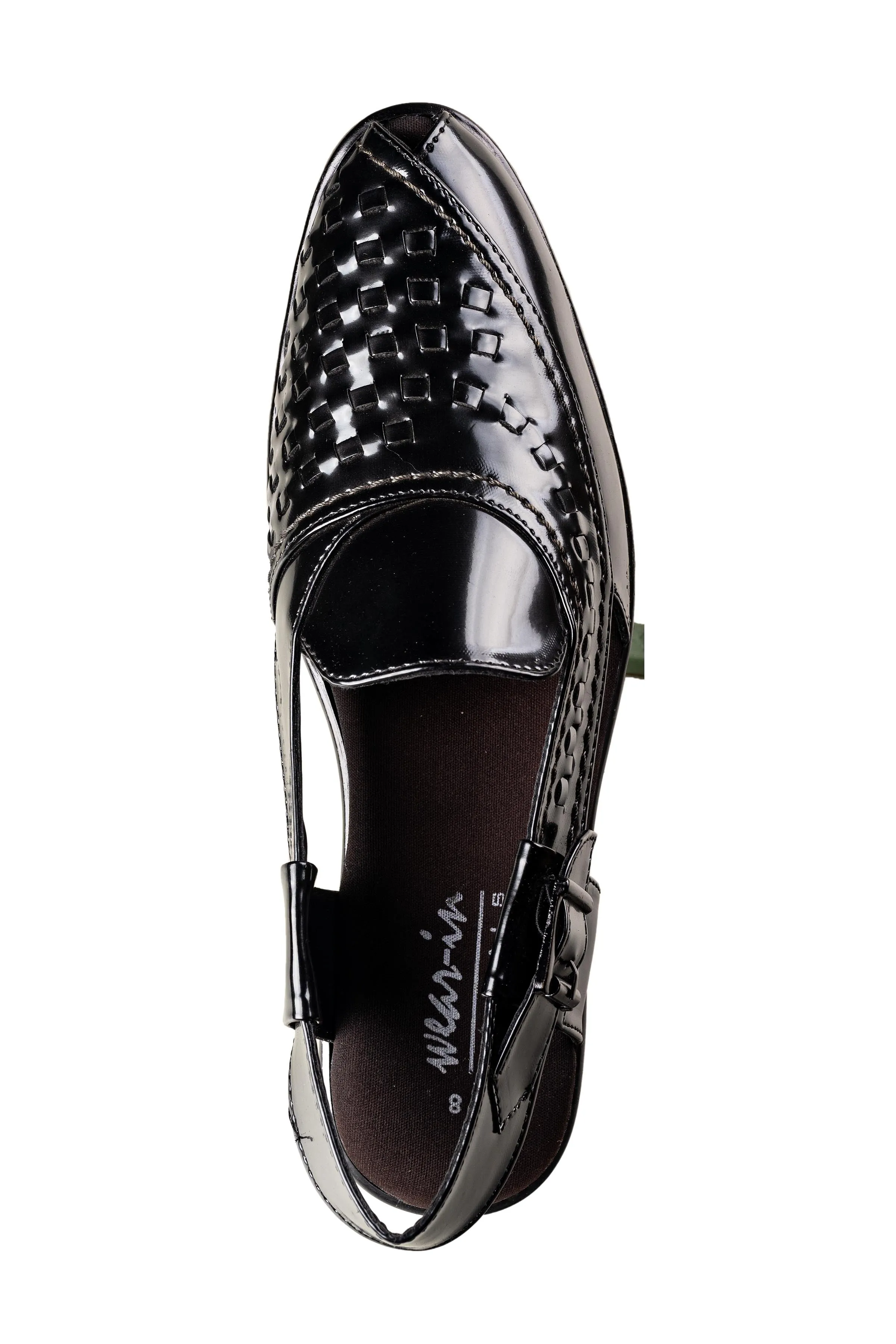 Goose Black Gents Slipon Shoe