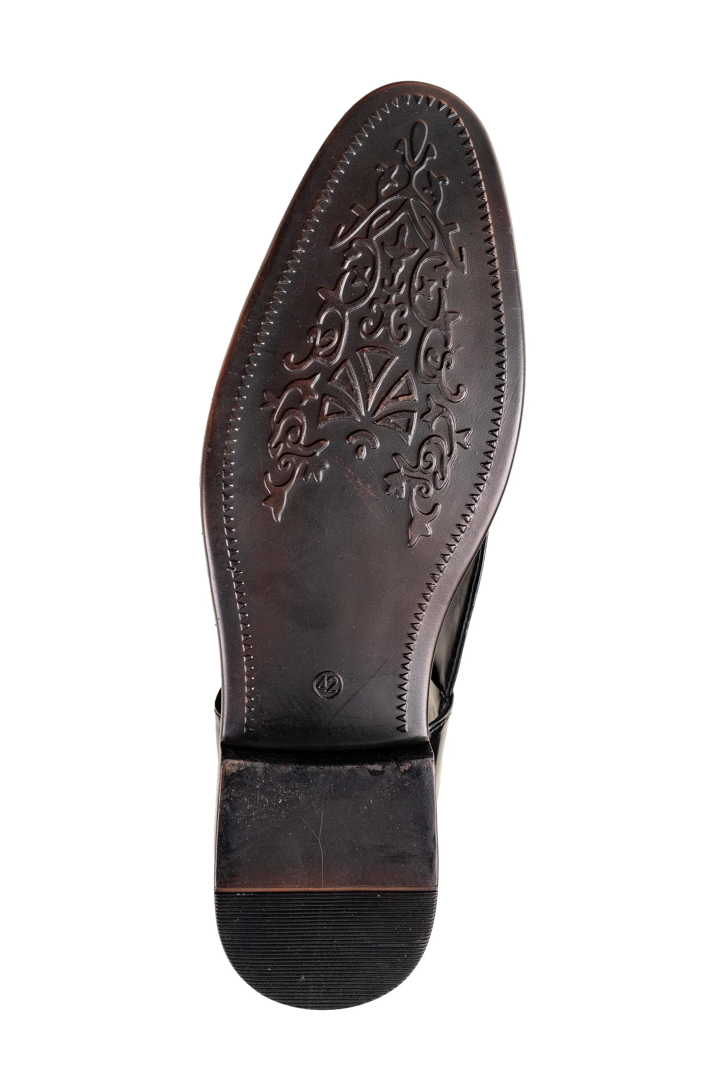 Goose Black Gents Slipon Shoe