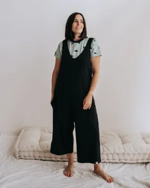 Grace Black Dungarees
