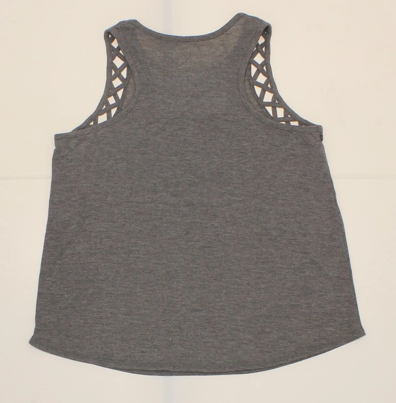 Grayson/Threads Women's All Is Fine With Pizza & Wine Lattice Graphic Tank Top