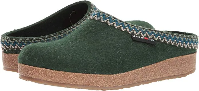 Haflinger Unisex Gz Zig Zag Wool Slipper