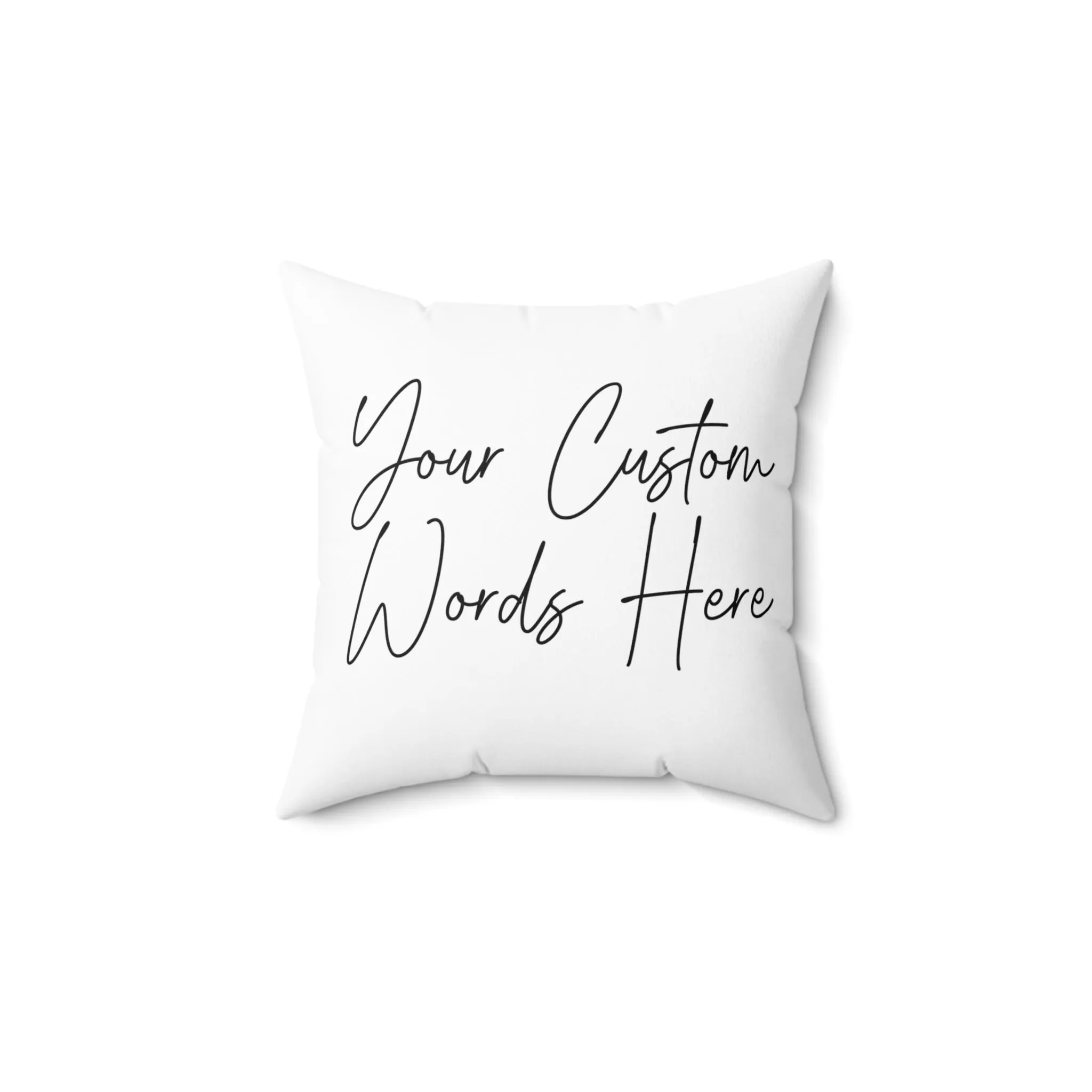 Halloween Pillow with Vintage Image Happy Halloween Spooky Scary Pumpkins