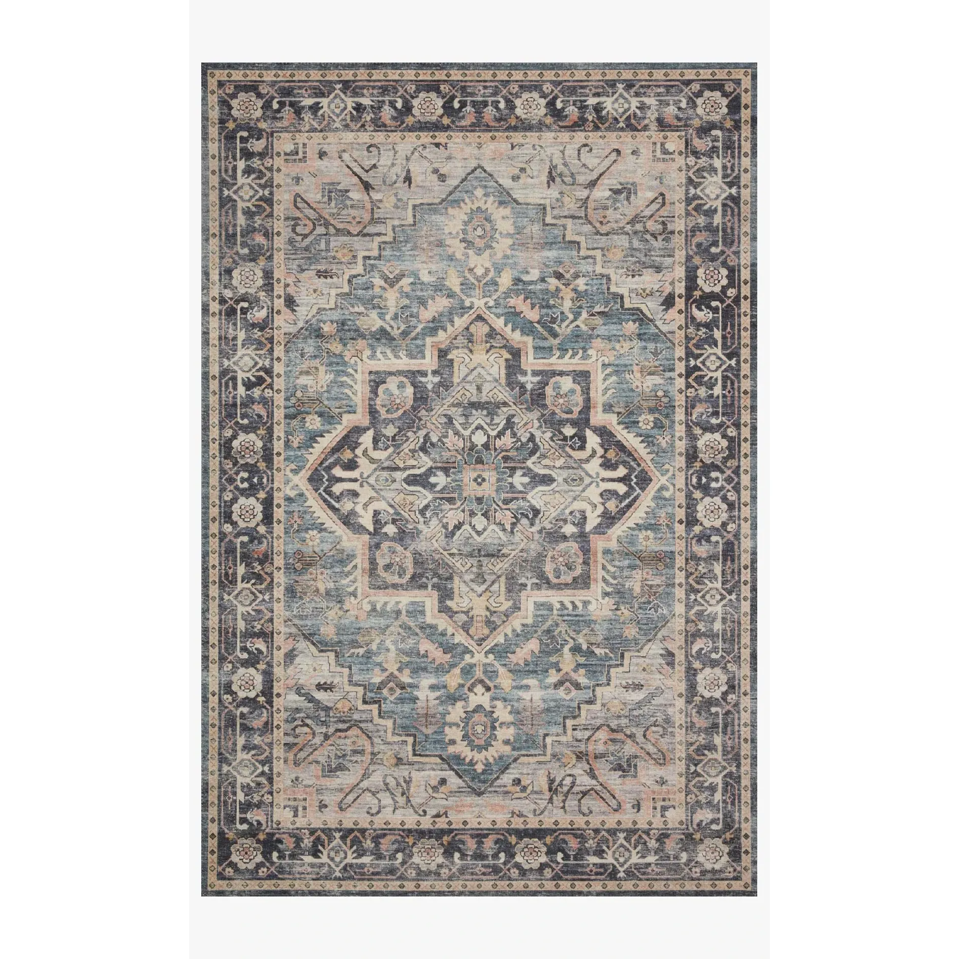 Hathaway Rug by Loloi - HTH-01 Navy/Multi