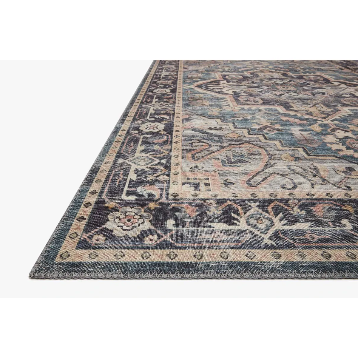 Hathaway Rug by Loloi - HTH-01 Navy/Multi