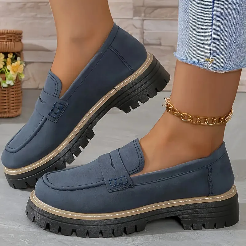 Hatmeo 2024 New Thick-soled Loafers