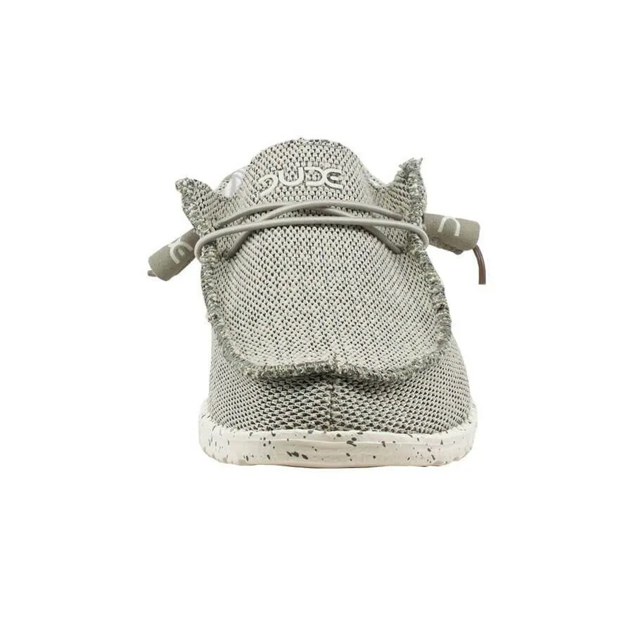 HEYDUDE Men’s Wally Sox Shoes in Ash | 110353500