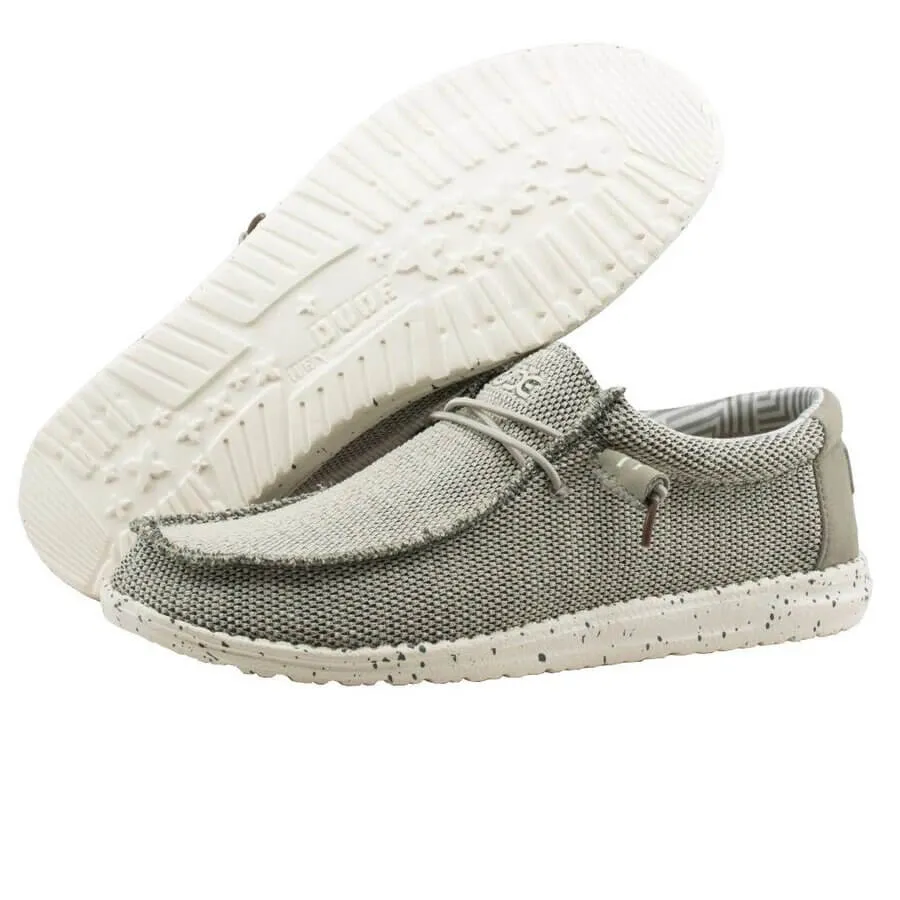 HEYDUDE Men’s Wally Sox Shoes in Ash | 110353500