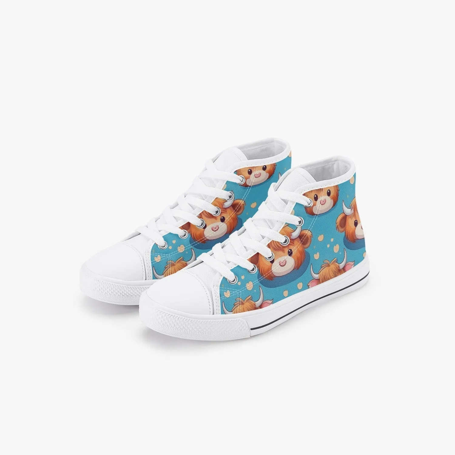 Highland Cow High-Top
