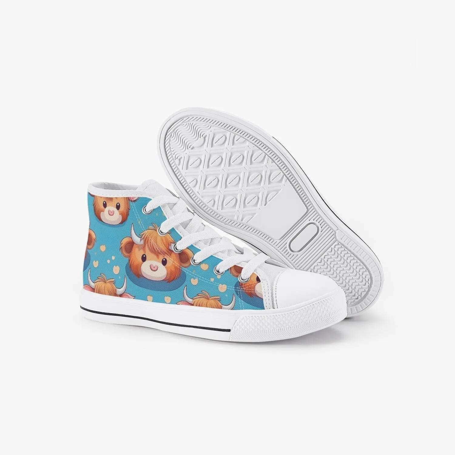 Highland Cow High-Top