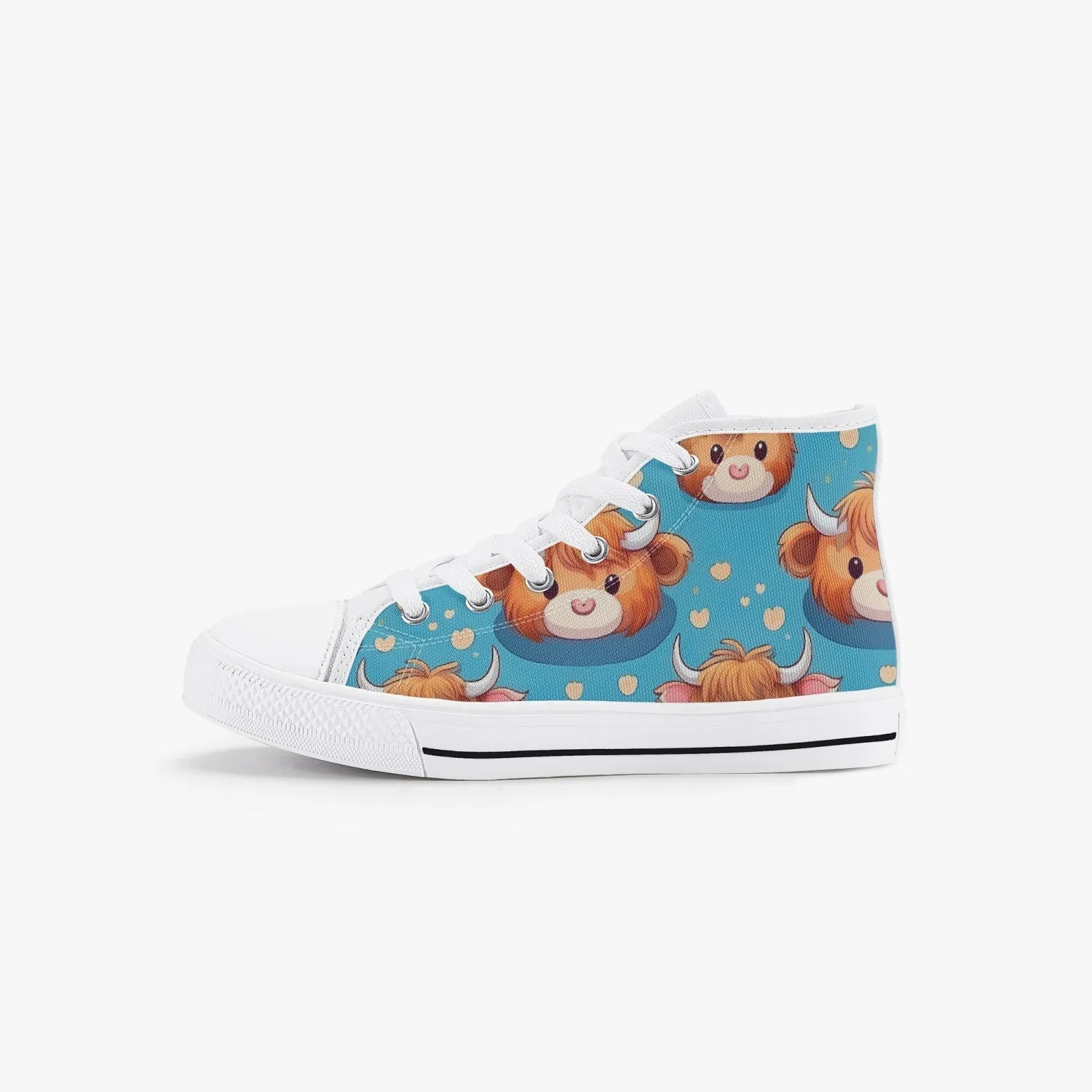 Highland Cow High-Top