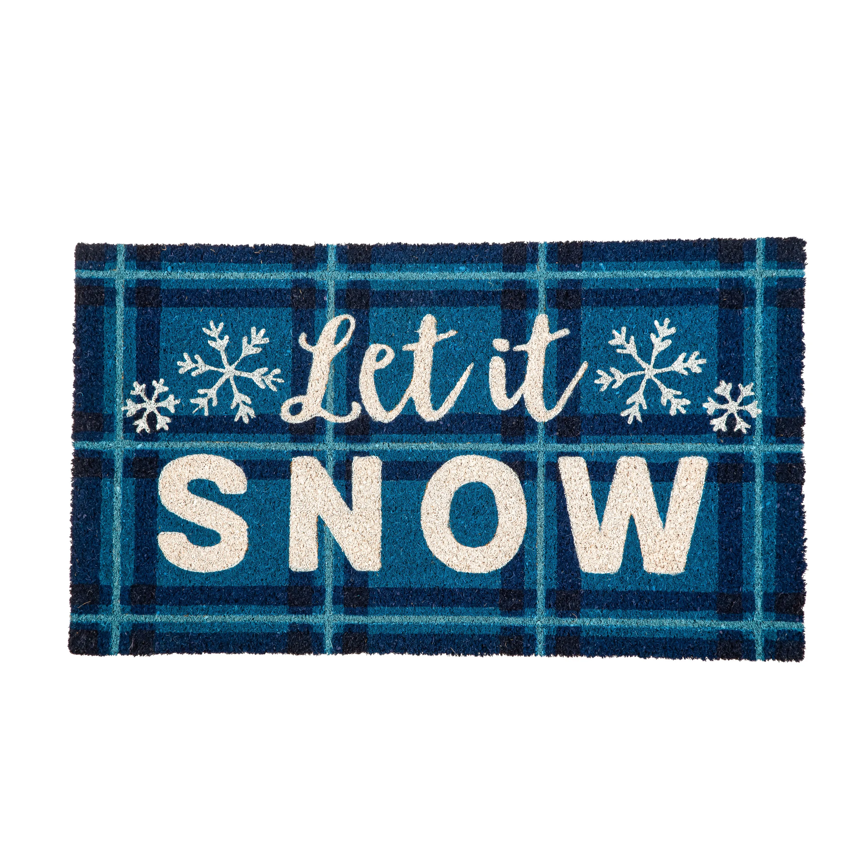Holiday Salutation Coir Mat,2rm1407