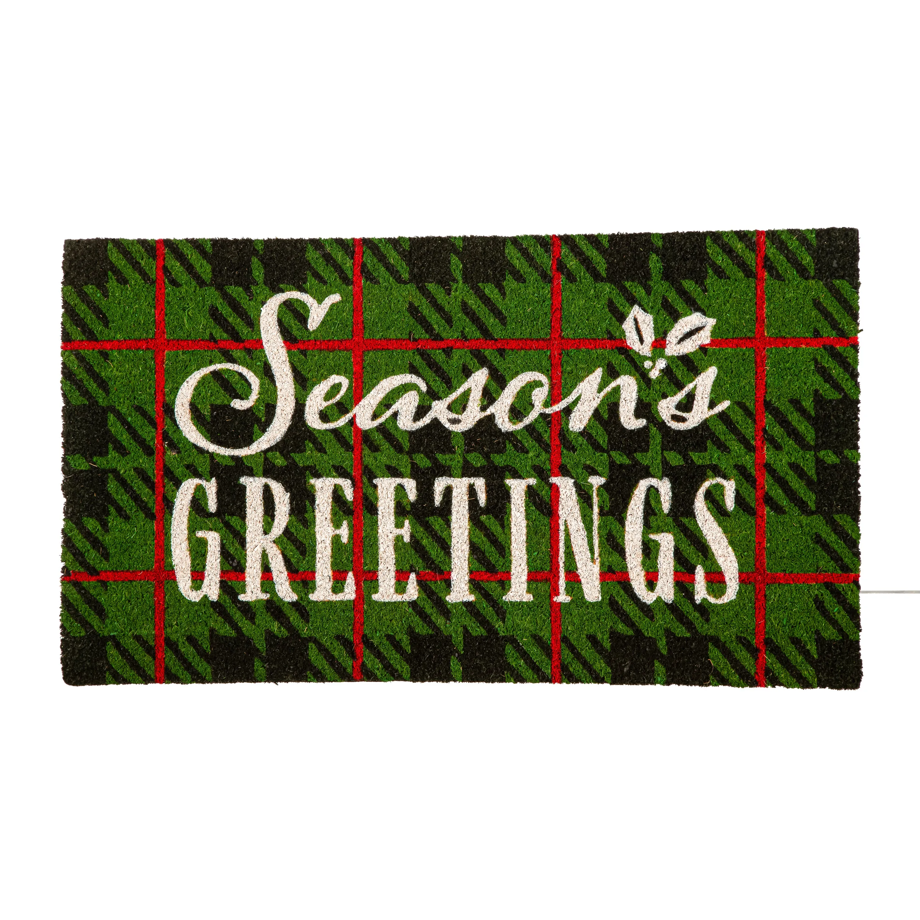 Holiday Salutation Coir Mat,2rm1407