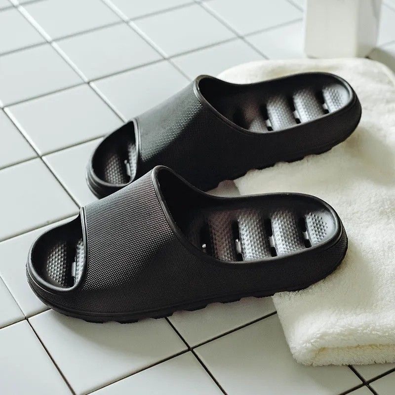 Home Non-slip Bathroom Bath Couple Thick-soled Home  Male Sandals
