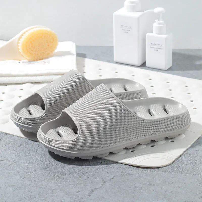 Home Non-slip Bathroom Bath Couple Thick-soled Home  Male Sandals