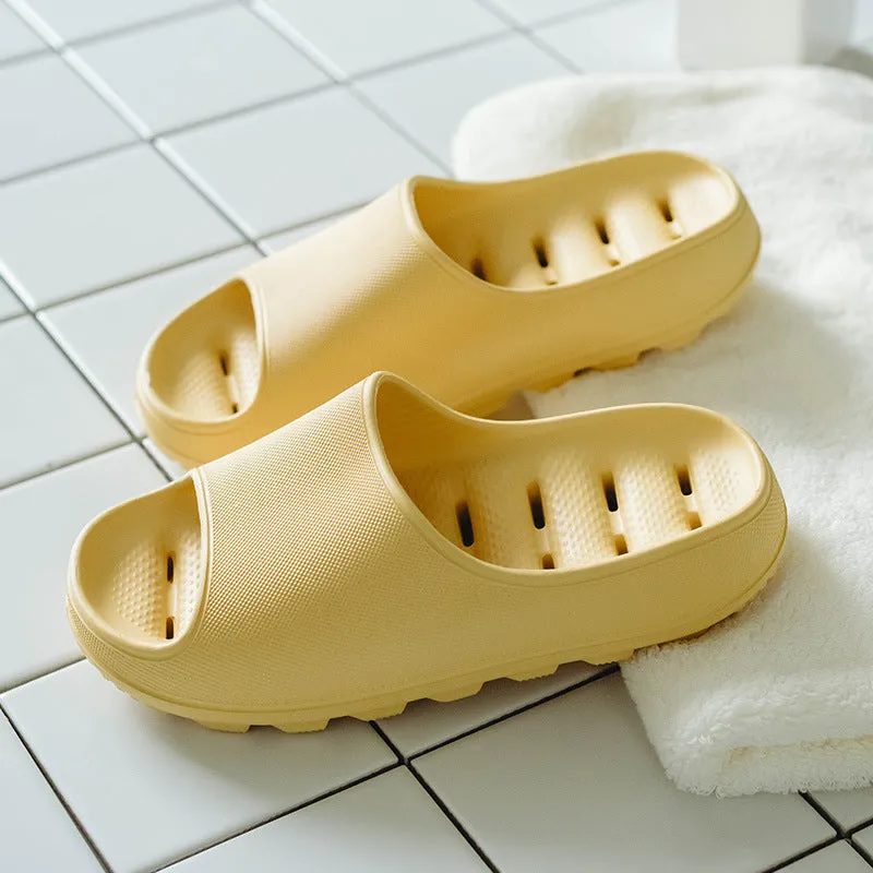 Home Non-slip Bathroom Bath Couple Thick-soled Home  Male Sandals