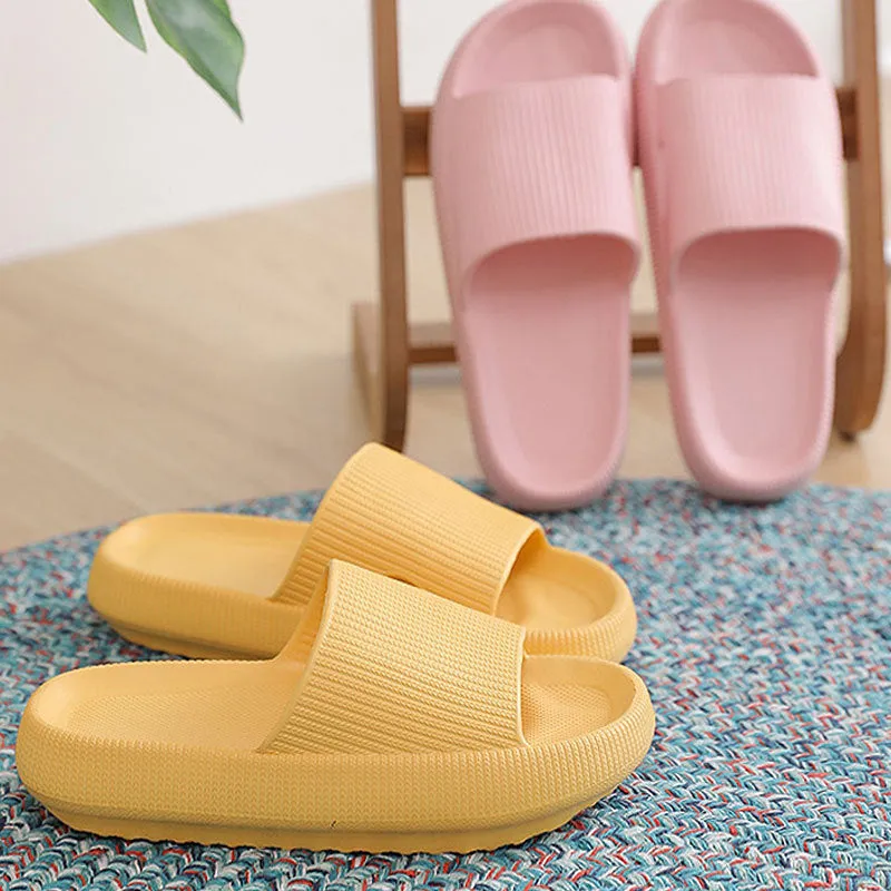 Home Non-slip Bathroom Bath Couple Thick-soled Home  Male Sandals